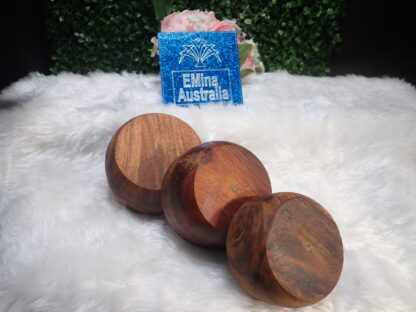 TRINKET DISH, Jewelry holder, Round bowls, Christmas gift, Beach theme,  Set of 3, Wooden Bowls, Decorative Piece, - Image 3