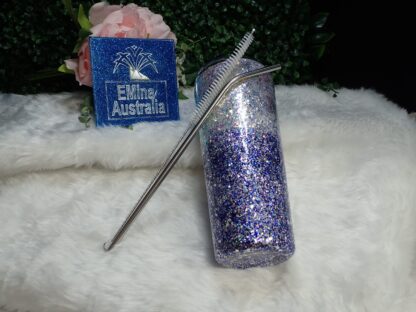 TUMBLER, Glitz & Glam, Glitter Tumbler, Gifts, Small Business, Handmade, Travel or in the car, Keep drinks hot or cold at work or home - Image 4