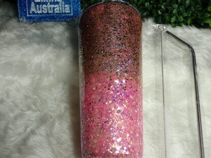 TUMBLER, Glitz & Glam, Glitter Tumbler, Gifts, Small Business, Handmade, Travel or in the car, Keep drinks hot or cold at work or home