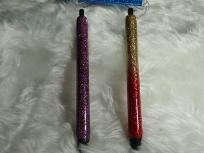 GLITTER PENS, Ink-joy Pens 0.7, Includes refill, Epoxy Pens, Handmade, Refillable Pens, Ready to Ship, Variety of Designs, Christmas Gift - Image 5